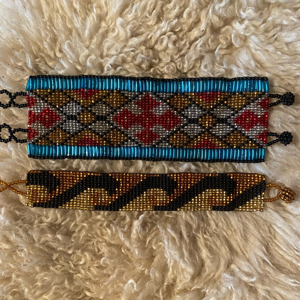 Beaded vintage bracelet Lot 2